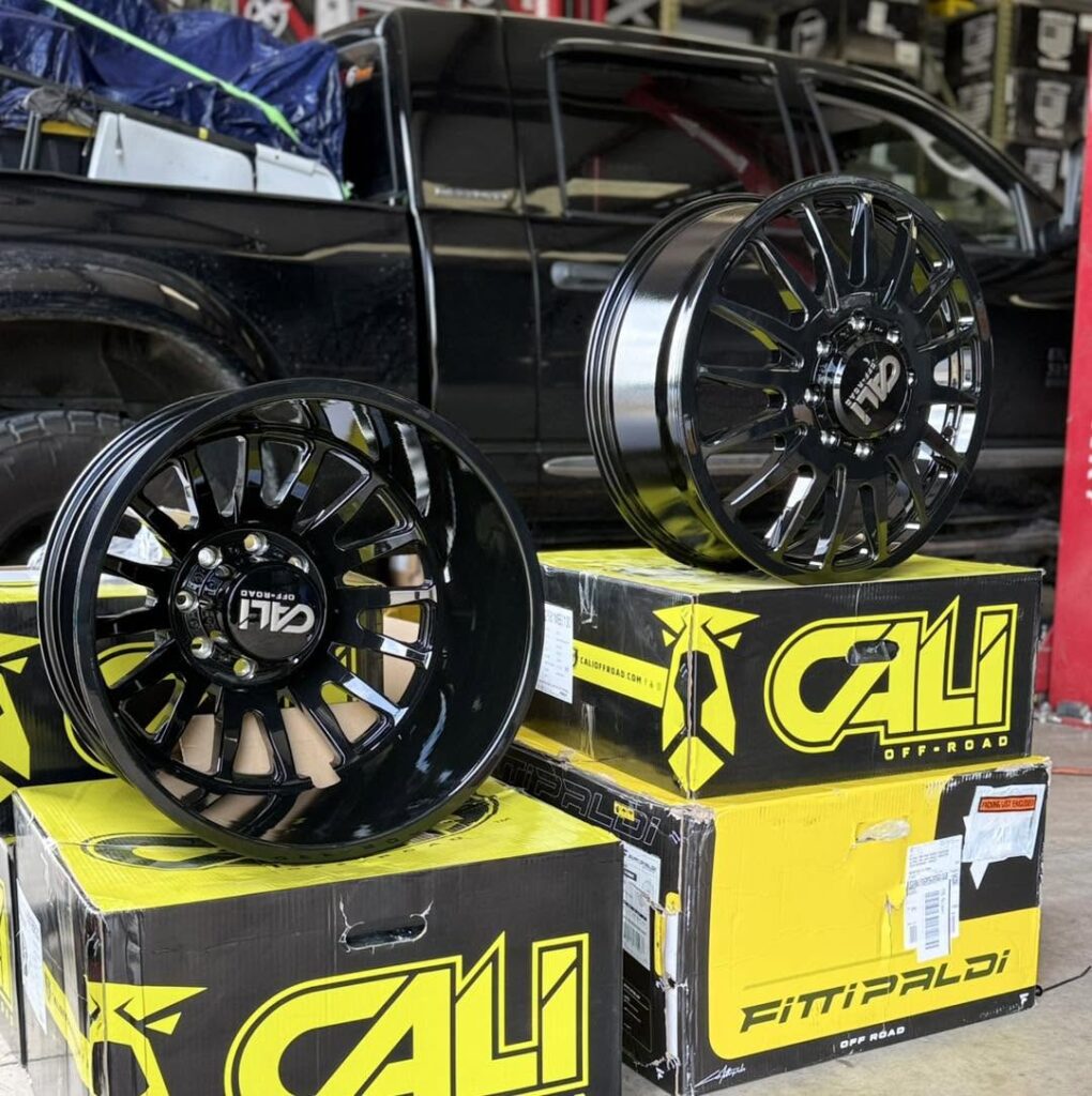 Black Truck Rims & Lift 1